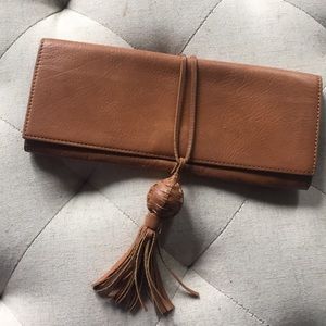 Banana Republic Real Leather Clutch
